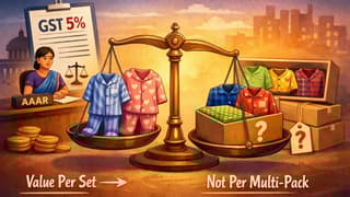 AAAR Upholds 5% GST on Pyjama Sets; Value to be Determined Per Set, Not Per Multipack