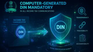 CBDT Mandates Use of Computer-Generated DIN on Income Tax Communications; Effective April 2026