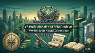 CS Professionals and SEBI Grade A: Why This Is the Natural Career Move