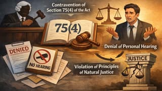 GST: No Hearing, No Demand; HC Sets Aside ITC Liability Over Natural Justice Violation