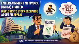 Entertainment Network India Challenges Rs 113.20 Crore Income Tax Assessment Order Before CIT(A)