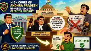 HC Rules Attachment Cannot Override Prior Mortgage; Registration Directed