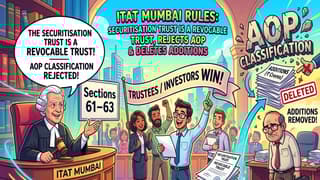 ITAT Holds Trust Income Taxable in Hands of Security Receipt Holders, Not Trust