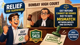 ITC Refund Claim Allowed; HC Grants Relief in Metro JV Matter