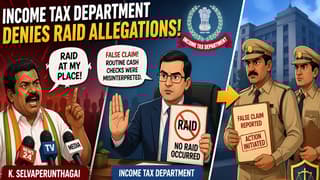 Income Tax Department Denies Allegations of Search on Tamil Nadu Congress Leader
