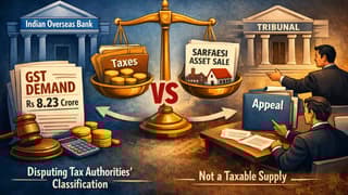 Indian Overseas Bank Faces Rs 8.23 Cr GST Penalty Over SARFAESI Asset Sale; Plans to File Appeal