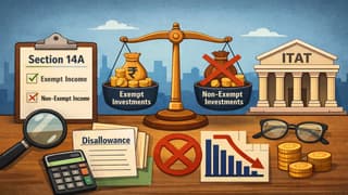 Investments Not Yielding Exempt Income Cannot be Considered for Calculating Disallowance u/s 14A: ITAT