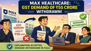 Max Healthcare GST Rectification Order