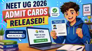NEET UG 2026 Admit Cards Released: Check Step-by-Step Procedure to Download