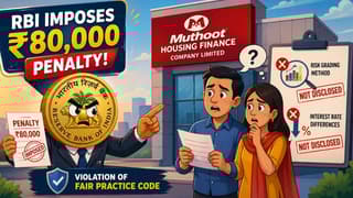 RBI Fines Muthoot Housing Finance Fair Practice Code Violation