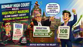 Section 10B Benefit Restored; High Profit Allegation Not Sustainable: HC
