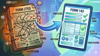 TCS Filing Simplified: Income Tax Department Replaces Form 27EQ with New Form 143