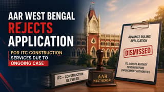 Advance Ruling Application Dismissed as ITC Dispute was Already Pending Before Enforcement Authorities