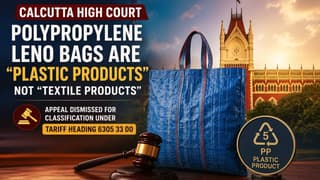GST: Calcutta High Court Rules Polypropylene Leno Bags Are Plastic, Not Textile Products