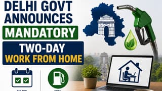 Delhi Govt Announces Mandatory Two-Day Work From Home Amid Fuel Conservation Drive