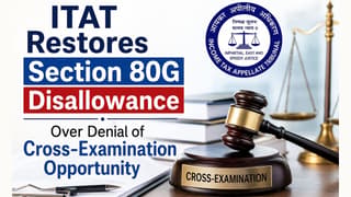ITAT Restores Section 80G Disallowance Over Denial of Cross-Examination Opportunity