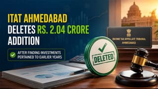 ITAT Ahmedabad Deletes Rs 2.04 Crore Addition After Finding Investments Pertained To Earlier Years
