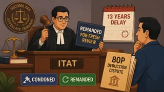 ITAT Condones 13-Year Delay, Remands Section 80P Deduction Dispute for Fresh Review