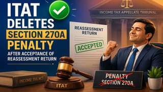 ITAT Deletes Section 270A Penalty After Acceptance of Reassessment Return