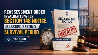Reassessment Order Invalidates When Section 148 Notice Is Issued Beyond Survival Period: ITAT