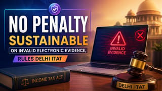 No Penalty Sustainable on Invalid Electronic Evidence, Rules ITAT