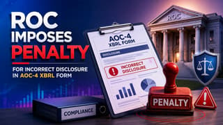 ROC Imposes Penalty for Incorrect Disclosure in AOC-4 XBRL Form