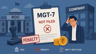 ROC Levies Penalty on Company for Non-filing of MGT-7