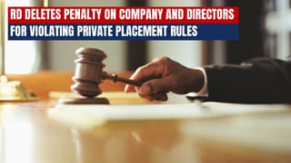 RD Deletes penalty of 80Lakhs on holding that company maintained share application money in designated separate bank account