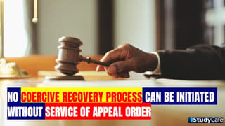 High Court Stops coercive Tax Recovery made without service of Appeal Order