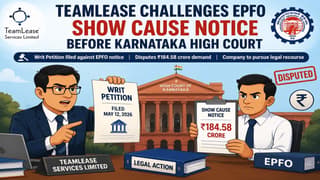 TeamLease Challenges EPFO’s Rs 184 Crore Claim Before Karnataka High Court