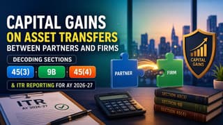 Capital Gains on Transfer of Assets between Partners and Firms
