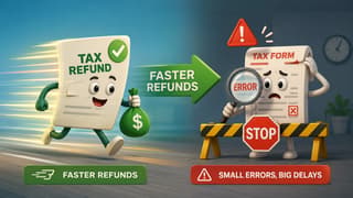 Faster Tax Refunds This Year, But Small Errors Can Still Cause Delays