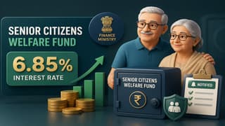 Finance Ministry Notifies 6.85% Interest Rate for Senior Citizens Welfare Fund Deposits