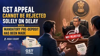 GST Appeal Cannot Be Rejected Solely on Delay When Mandatory Pre-Deposit Has Been Made: High Court
