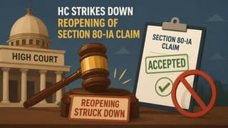 HC Strikes Down Reopening of Accepted Section 80-IA Claim