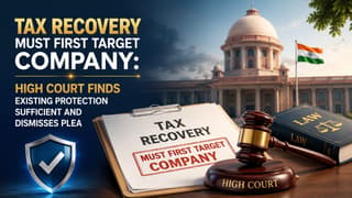 Tax Recovery Must First Target Company: High Court Finds Existing Protection Sufficient and Dismisses Plea