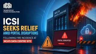 ICSI Seeks Relief Amid Portal Disruptions Following Fire Incident at MCA’s Data Centre Site