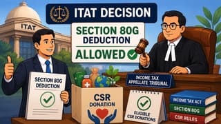 Income Tax: ITAT Allows Section 80G Deduction on Eligible CSR Donations