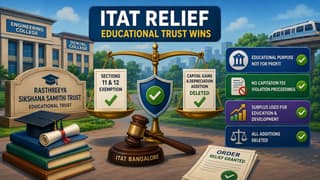 ITAT Allows Sections 11 & 12 Exemption to Educational Trust; Deletes Capital Gains Addition and Depreciation Disallowance