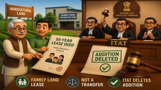 ITAT Deletes Capital Gains Addition on 50-Year Family Land Lease