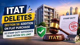 Flat Buyer Purchased Pune Apartment for Rs. 1.26 Crore, Faced Tax on Rs. 5.55 Lakh Stamp Duty Difference; ITAT Deletes Addition as Variation Was Within 10% Limit