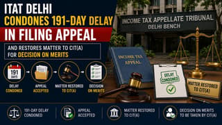 Delay in Filing Appeal Due to Accountant’s Death Constitutes Sufficient Cause; ITAT Condones 191-Day Delay
