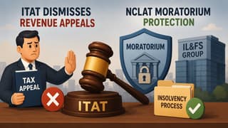 ITAT Dismisses Revenue Appeals Citing NCLAT Moratorium Protection