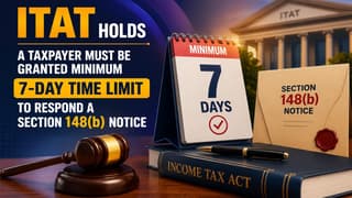 ITAT Holds A Taxpayer Must Be Granted Minimum 7-Day Time Limit to Respond A Section 148(b) Notice