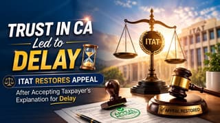 Trust in CA Led to Delay: ITAT Restores Appeal After Accepting Taxpayer’s Explanation for Delay
