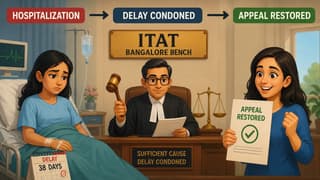 ITAT Restores Taxpayer’s Appeal, Condones 38-Day Delay Due to Hospitalization
