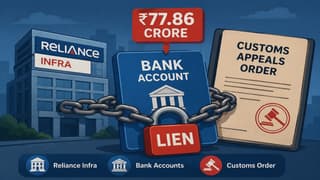Reliance Infra Bank Accounts Face Rs 77.86 Crore Lien After Customs Appeals Order