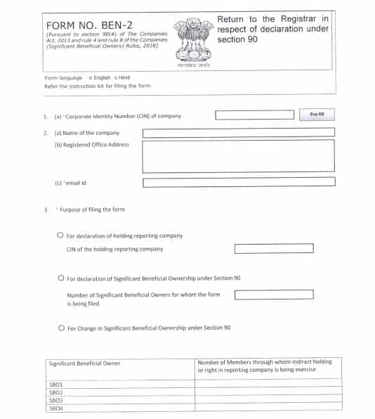 MCA has issued Companies (Significant Beneficial Owners) second ...