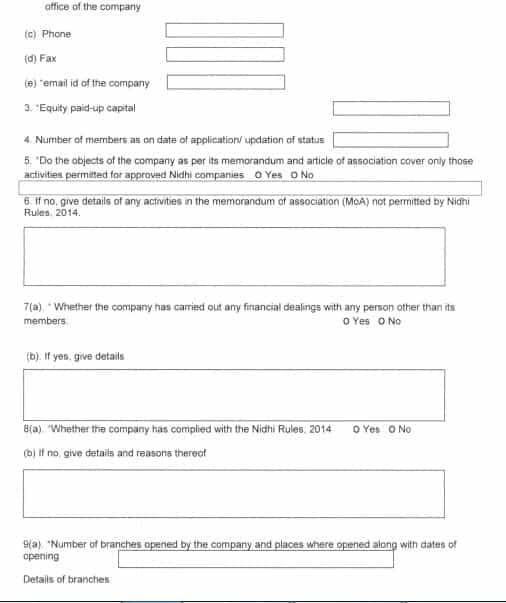 MCA has issued Nidhi (Amendment) Rules 2019