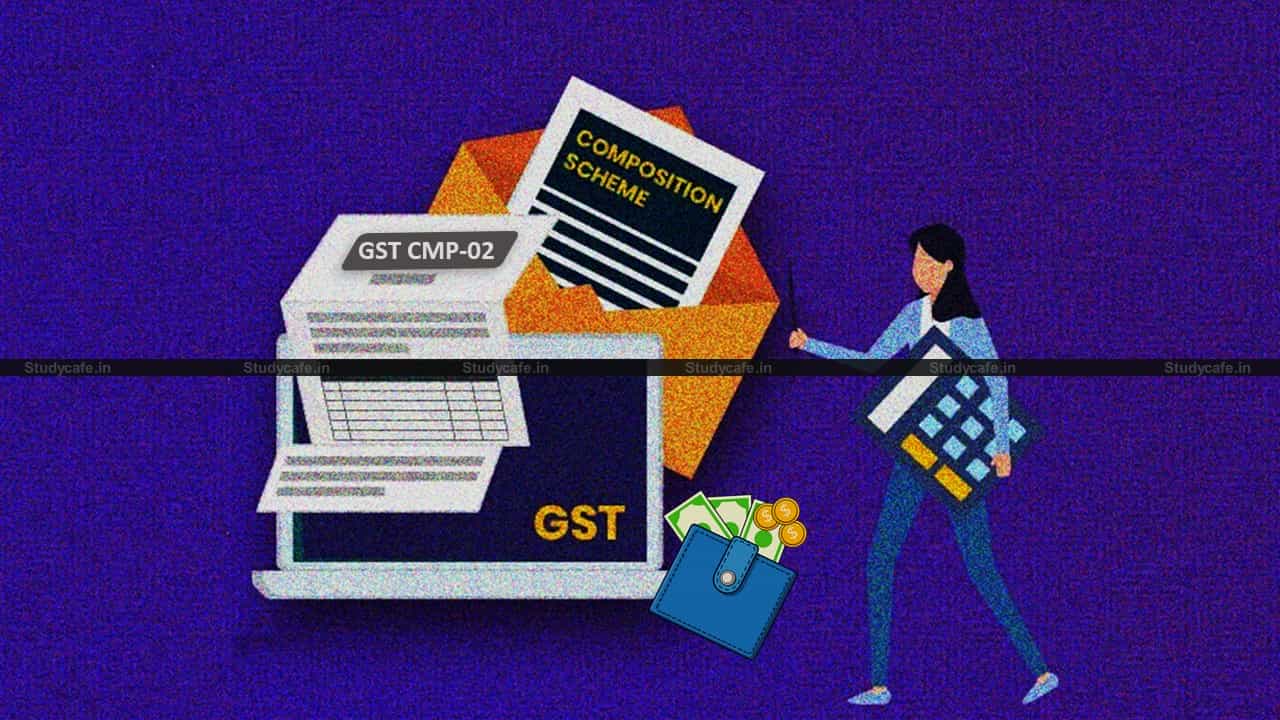 GST : Advisory on Opting-in for Composition Scheme for Financial year 2021-22